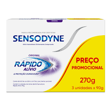creme sensodyne 90g rapido alivio
